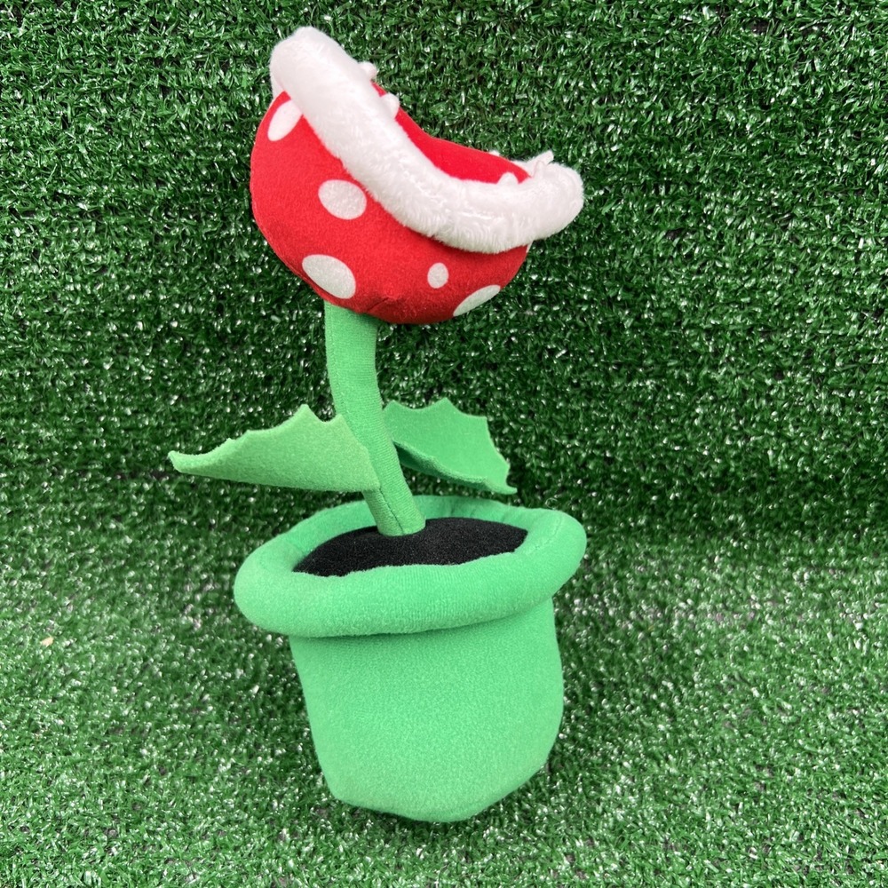 Build A Bear‎ Super Mario 9" Piranha Plant Plush